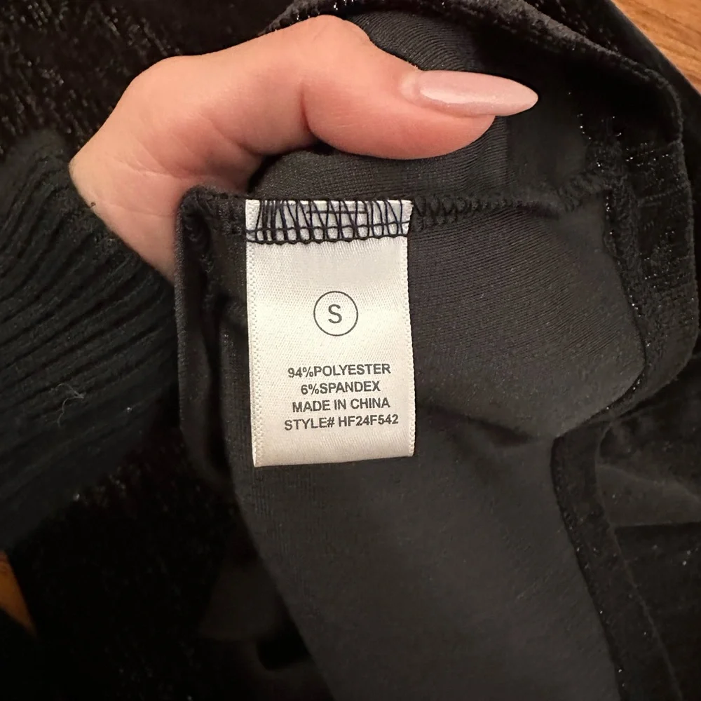 FASHION NOVA All That Shimmer Velvet Maxi Dress - Picture 6 of 6